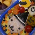 pekechan's cooksnap of when they made ハロウィン　リラックマのキャラ弁.
