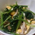ゆずゆずゆずマン's cooksnap of when they made ほうれん草と玉子のサラダ.