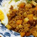 くーらち's cooksnap of when they made ルー使用禁止！旨味たっぷりキーマカレー.