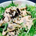 ジンベえちゃん's cooksnap of when they made キノコのサラダ♡オーロラドレッシング.
