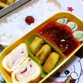 定春３２号's cooksnap of when they made *ハムとチーズの卵焼き*.