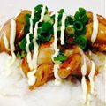 nana！'s cooksnap of when they made 鶏の照り焼き丼.