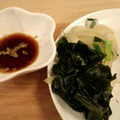 たなぼぼた's cooksnap of when they made えのきとにらとわかめで中華和え.