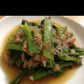 そらず2's cooksnap of when they made 簡単！　小松菜＆ツナの和え物.