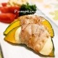 xxxBEBExxx's cooksnap of when they made かぼちゃの豚肉巻き②inチーズ♡.