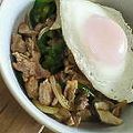 まぃoまぃ's cooksnap of when they made 豚バラ炒めて♪簡単どんぶり.