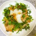 鈴果☆'s cooksnap of when they made 簡単子供が喜ぶ旨いまぐろガリバタステーキ.