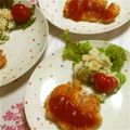 さまりん's cooksnap of when they made 鶏胸肉のミラノ風カツレツ.