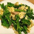 yunohr's cooksnap of when they made 超っ早★菜の花とベーコンちゃちゃっと炒め.