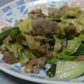 mika＊ii's cooksnap of when they made 漬け豚肉とピーマンの炒め物.