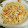 べにあ's cooksnap of when they made 冷蔵庫にあるもので♪焼きうどん.