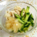 史夜☆aya☆'s cooksnap of when they made 簡単夕飯☆ささみのポン酢おろし和え.