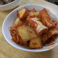 anomalo's cooksnap of when they made お肉無しの厚揚げキムチ炒め.