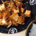 てまつなおみ's cooksnap of when they made ご飯がすすむ！ひき肉と厚揚げのキムチ炒め.