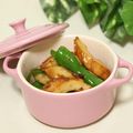 ぽっぽぺぺ's cooksnap of when they made ちくわとピーマンの麺つゆバター.