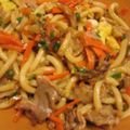 くっくしゅう's cooksnap of when they made 具沢山な焼うどん♪.