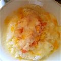 ハトえもん's cooksnap of when they made ドリア？明太子チーズライス♪.