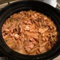ピータンコ's cooksnap of when they made おこげも美味しい　土鍋で《中華おこわ》.