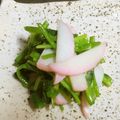 あいぱらりん's cooksnap of when they made リメイク☆かまぼこ＆みつば♪.