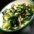 りときち's cooksnap of when they made 簡単！きゅうりの塩昆布あえ.