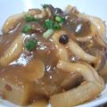 ちばたま's cooksnap of when they made しみしみ大根の挽肉きのこのあんかけ.
