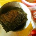 ま・まぁこ's cooksnap of when they made ダイエットの栄養補給に焼き海苔（焼き方）.