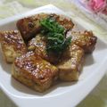 miyuki12's cooksnap of when they made 甘辛厚揚げ.