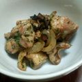 yumio72's cooksnap of when they made 鶏のパセリ焼きニンニクをのせて♪.