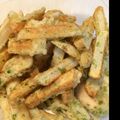 Umorismo's cooksnap of when they made じゃがいもの青のりフライ.