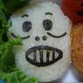 いちごゆか's cooksnap of when they made キャラ弁☆ホラーマン.