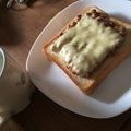 ボケ汰's cooksnap of when they made 朝ごはんに☆簡単納豆チーズトースト.