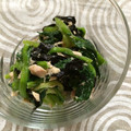 mame213's cooksnap of when they made ほうれん草とツナの海苔和え.