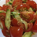 金曜日土曜日's cooksnap of when they made もやし＆トマト和え.