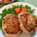ベビーピグ's cooksnap of when they made 鶏ひき肉と豆腐のハンバーグ.