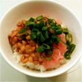 akico55555's cooksnap of when they made 簡単！美味しい！マグロ納豆丼.