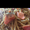 mamamis24's cooksnap of when they made キノコとサーモンの和風パスタ.