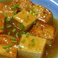 お腹の中のまめちゃん's cooksnap of when they made 揚げない揚げ出し豆腐!?.