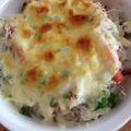 ayuness's cooksnap of when they made ジューシーとまとのキムチ豆腐しらすドリア.