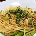 ラダー's cooksnap of when they made セリとツナの和風ペペロンチーノ.