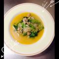 K0A9O0R8U♪'s cooksnap of when they made 【簡単】キャベツ春雨ひき肉のピリ辛味噌汁.