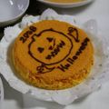 amily's cooksnap of when they made ✿ハロウィンに✿パンプキンチーズケーキ.