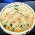 たつきまき's cooksnap of when they made 定番☆ほうれん草とベーコンのキッシュ♪.