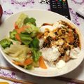 mmk0702's cooksnap of when they made お手軽昼ごはん☆とうふどんぶり.