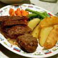 柚子芽's cooksnap of when they made オニオンソースｄｅステーキ♪.