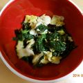 sayakajp's cooksnap of when they made 春キャベツとほうれん草の塩昆布ナムル風.
