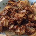 かけかおる's cooksnap of when they made ☆大根と豚挽き肉のカレー炒め☆.