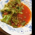 かるぱるか's cooksnap of when they made キャベツのピリ辛オイスターソース炒め.