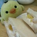 ラブザロード's cooksnap of when they made 簡単ヨーグルトでヘルシーフルーツサンド.