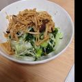 hitoyou's cooksnap of when they made 白菜ともやしとあおさのサラダ.