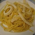 にーなん's cooksnap of when they made １０分で美味しい♪イカのレモンパスタ.